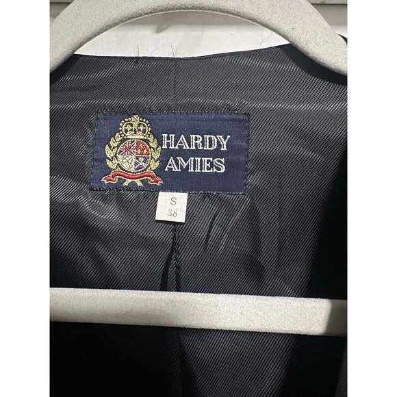 Hardy Amies London Vest 38S Gray Formal Waistcoat NWT Polyester - Picture 9 of 10